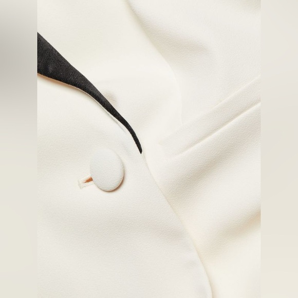 NWT $550 Alice + Olivia Kryie Tuxedo Blazer Dress - Picture 11 of 14